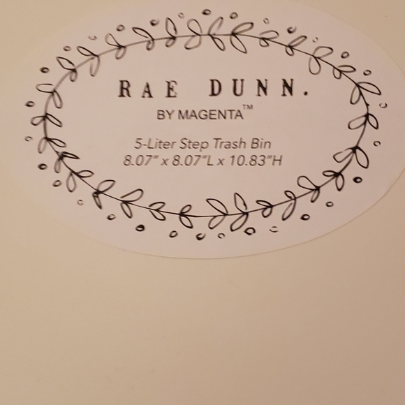 Rae dunn *HTF* trashcan - Picture 6 of 7